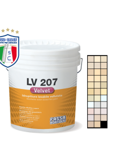 Idropittura LV 207 Velvet vellutata 4 lt colorata per interni Fassa Bortolo-Living Pure