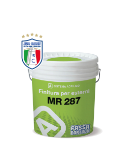 Idropittura Bianca per esterni alto riempimento MR 287-Fassa Bortolo 14 lt
